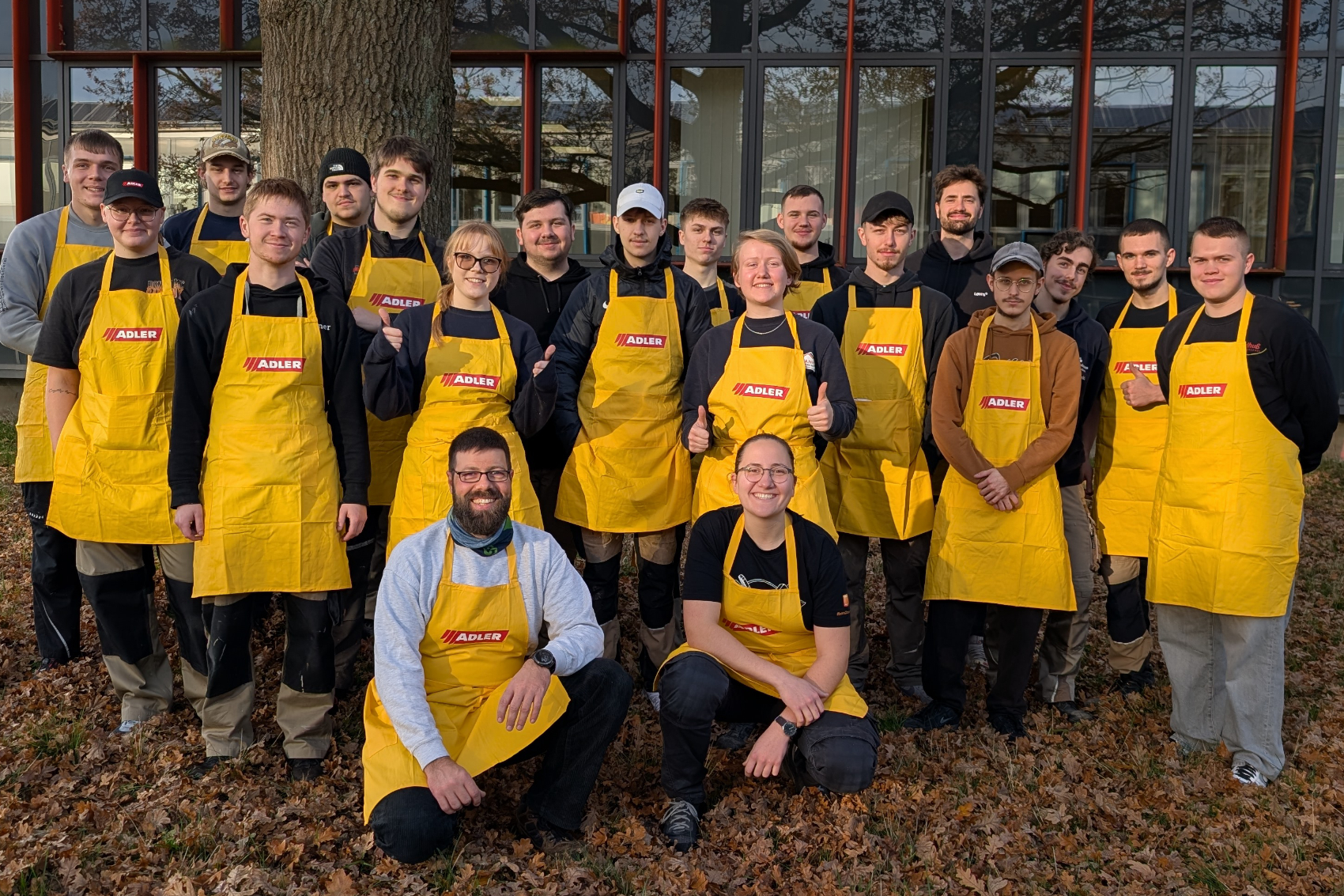 Hier sehen Sie Schüler des Seminars.